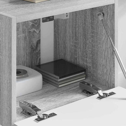 Mobile TV da parete Grigio Sonoma 60 x 31 x 29.5 cm