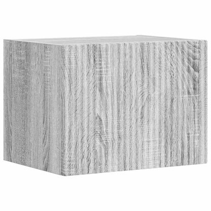 Mobile TV da parete Grigio Sonoma 39 x 31 x 29,5 cm
