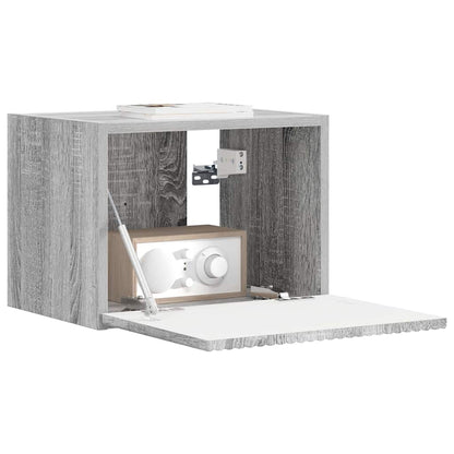 Mobile TV da parete Grigio Sonoma 39 x 31 x 29,5 cm