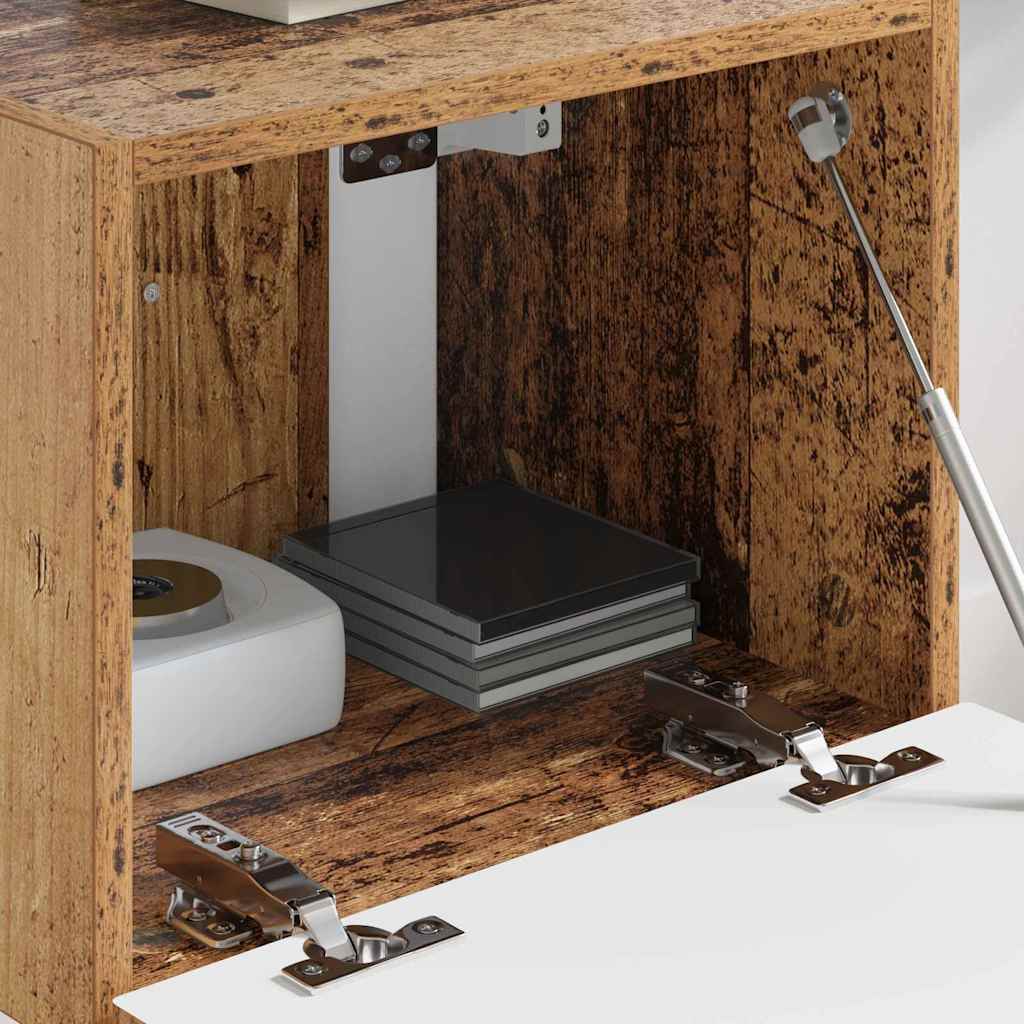 Mobile TV da parete Legno vecchio 60 x 31 x 29.5 cm