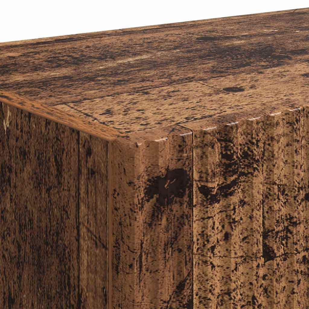 Mobile TV da parete 2 pcs Legno vecchio 60 x 31 x 29.5 cm