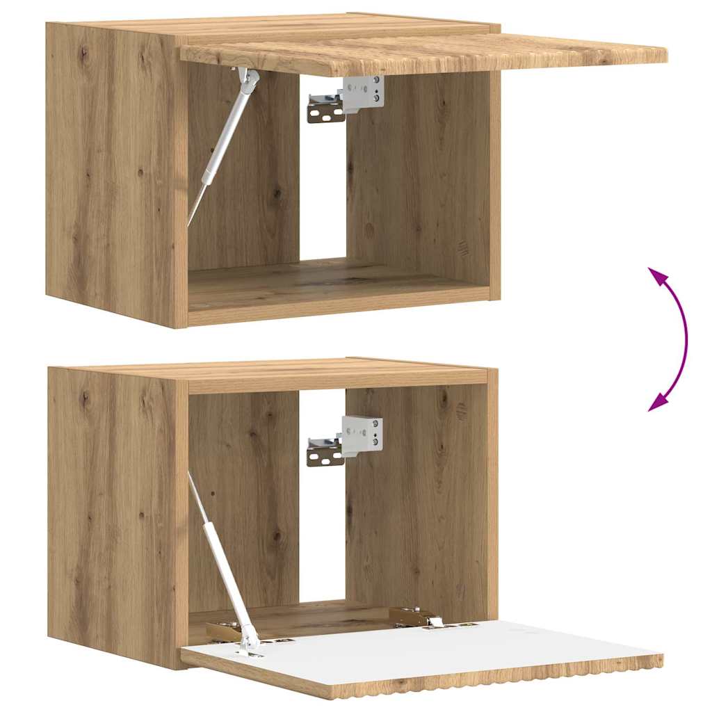 Mobile TV da parete Rovere Artigianale 39 x 31 x 29,5 cm
