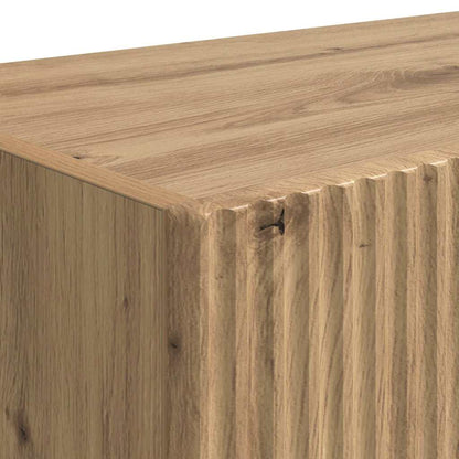 Mobile TV da parete 2 pcs Rovere Artigianale 39 x 31 x 29,5 cm | homemem39