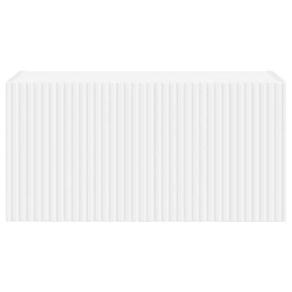 Mobile TV da parete Bianco 60 x 31 x 29.5 cm Legno multistrato