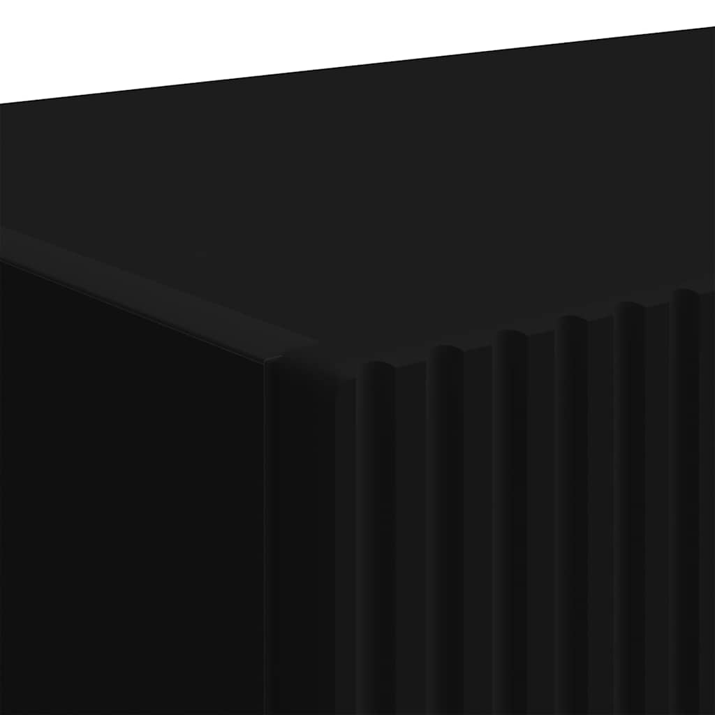 Mobile TV da parete Nero 60 x 31 x 29.5 cm Legno multistrato