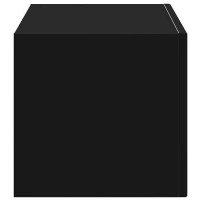 Mobile TV da parete Nero 60 x 31 x 29.5 cm Legno multistrato