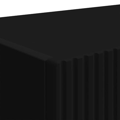 Mobile TV da parete 2 pcs Nero 60 x 31 x 29,5 cm | homemem39