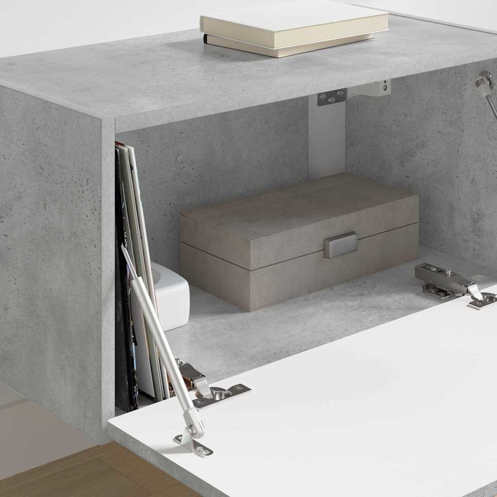 Mobile TV da parete Calcestruzzo 60 x 31 x 29.5 cm