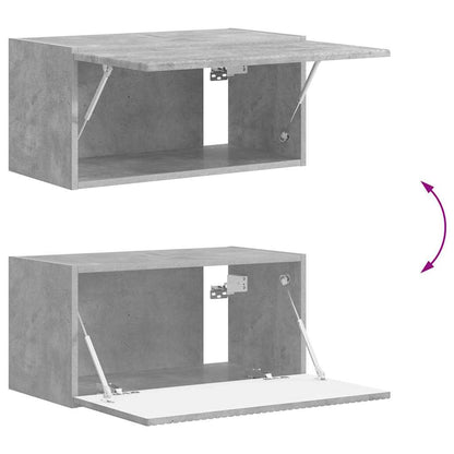 Mobile TV da parete Calcestruzzo 60 x 31 x 29,5 cm