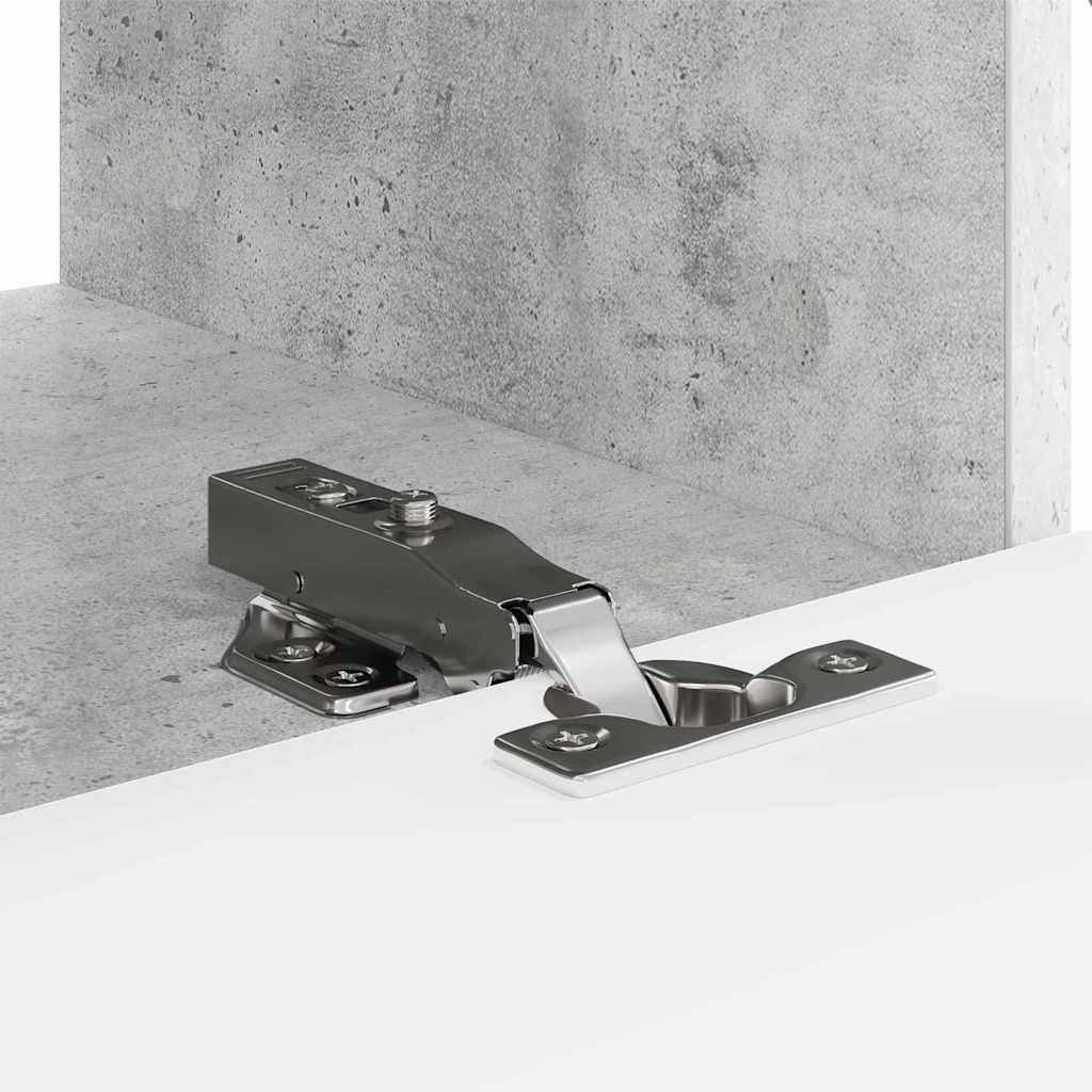 Mobile TV da parete 2 pcs Calcestruzzo 60 x 31 x 29,5 cm