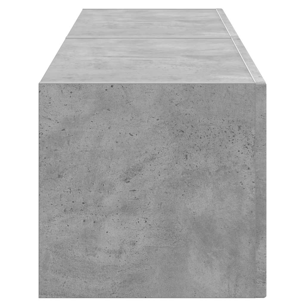 Mobile TV da parete 2 pcs Calcestruzzo 60 x 31 x 29,5 cm