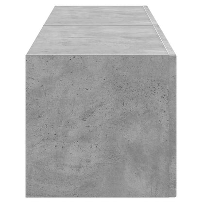 Mobile TV da parete 2 pcs Calcestruzzo 60 x 31 x 29,5 cm