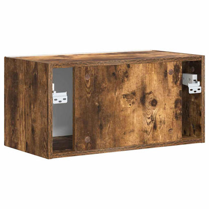 Mobile TV da parete Rovere fumé 60 x 31 x 29,5 cm