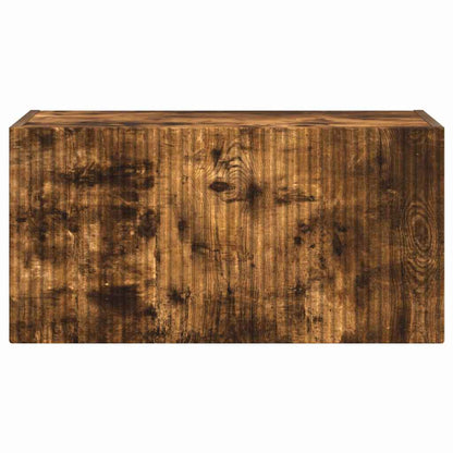 Mobile TV da parete Rovere fumé 60 x 31 x 29.5 cm