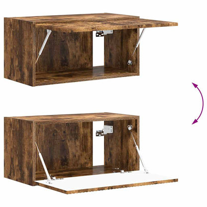 Mobile TV da parete Rovere fumé 60 x 31 x 29,5 cm