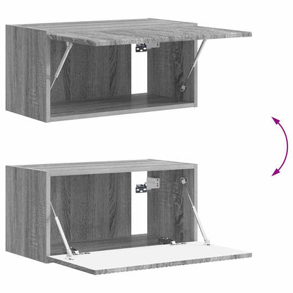 Mobile TV da parete Grigio Sonoma 60 x 31 x 29,5 cm