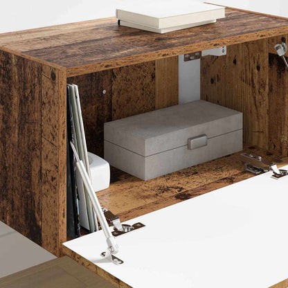 Mobile TV da parete Legno vecchio 60 x 31 x 29.5 cm