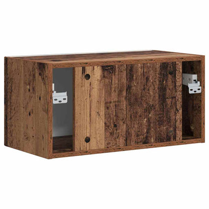 Mobile TV da parete Legno vecchio 60 x 31 x 29,5 cm