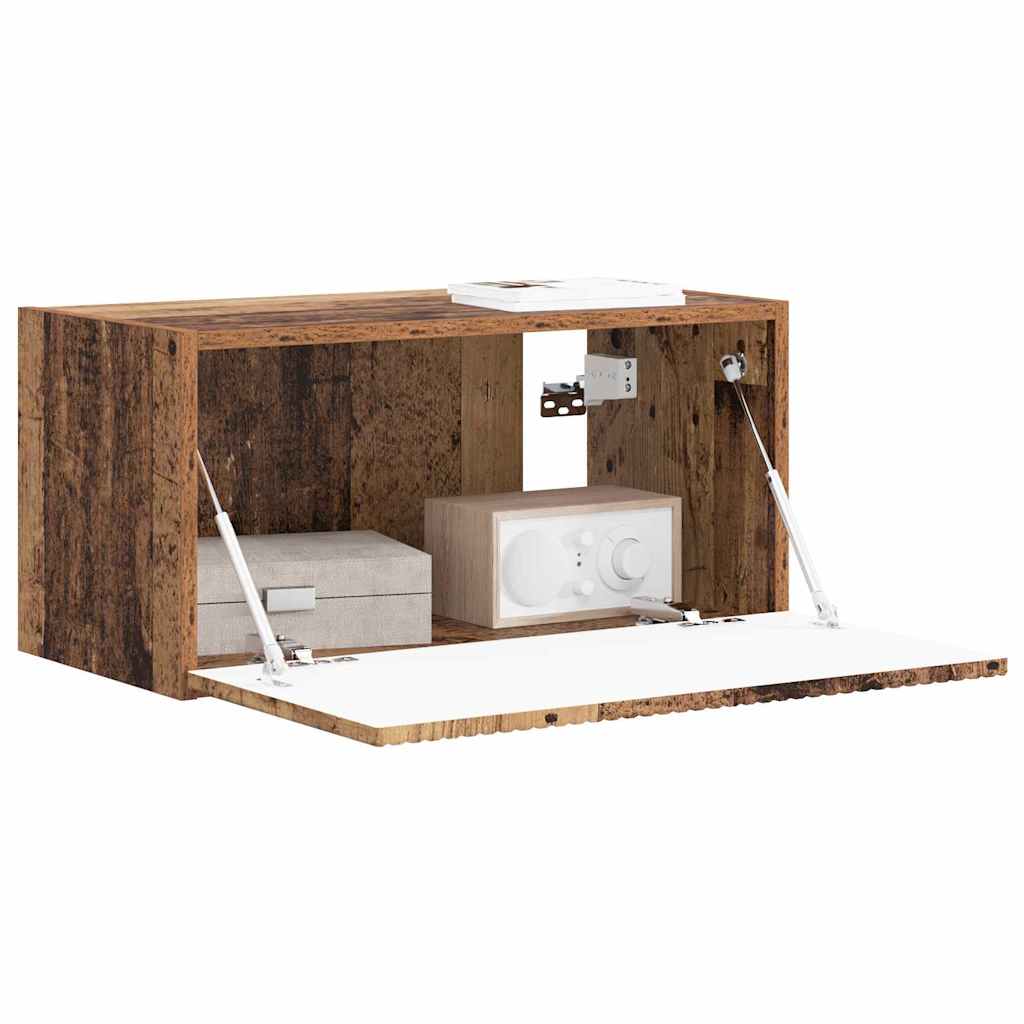 Mobile TV da parete Legno vecchio 60 x 31 x 29,5 cm