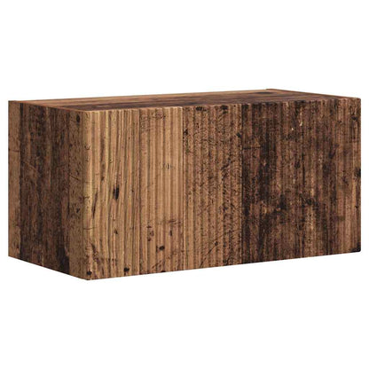 Mobile TV da parete 2 pcs Legno vecchio 60 x 31 x 29,5 cm