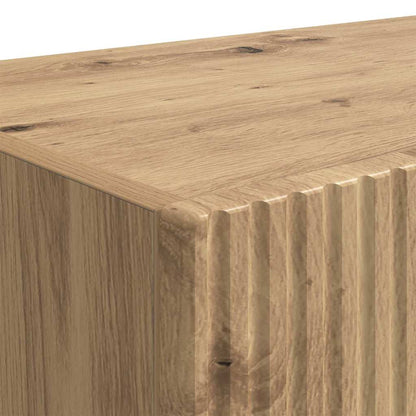 Mobile TV da parete 2 pcs Rovere Artigianale 60 x 31 x 29,5 cm