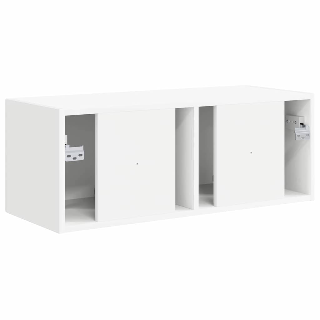 Mobile TV da parete Bianco 78,5 x 31 x 29,5 cm
