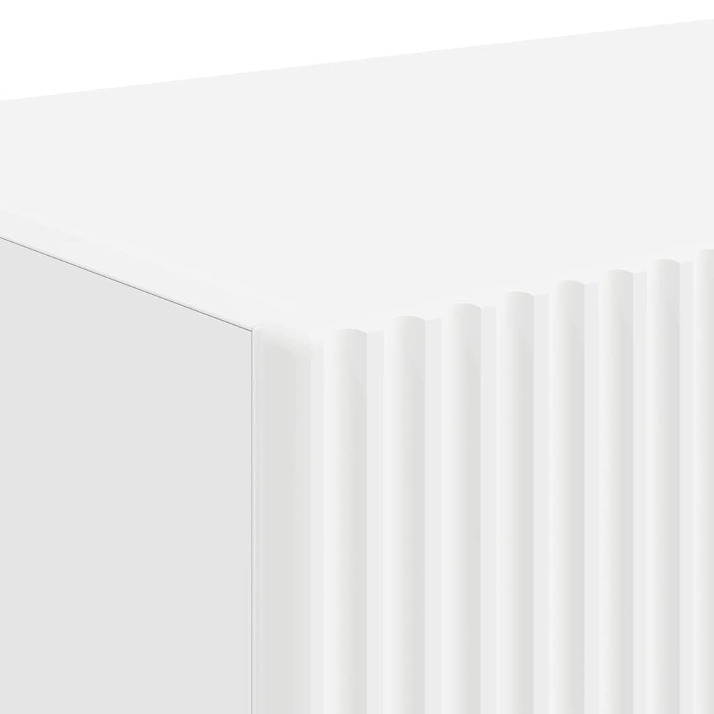 Mobile TV da parete 2 pcs Bianco 60 x 31 x 29.5 cm