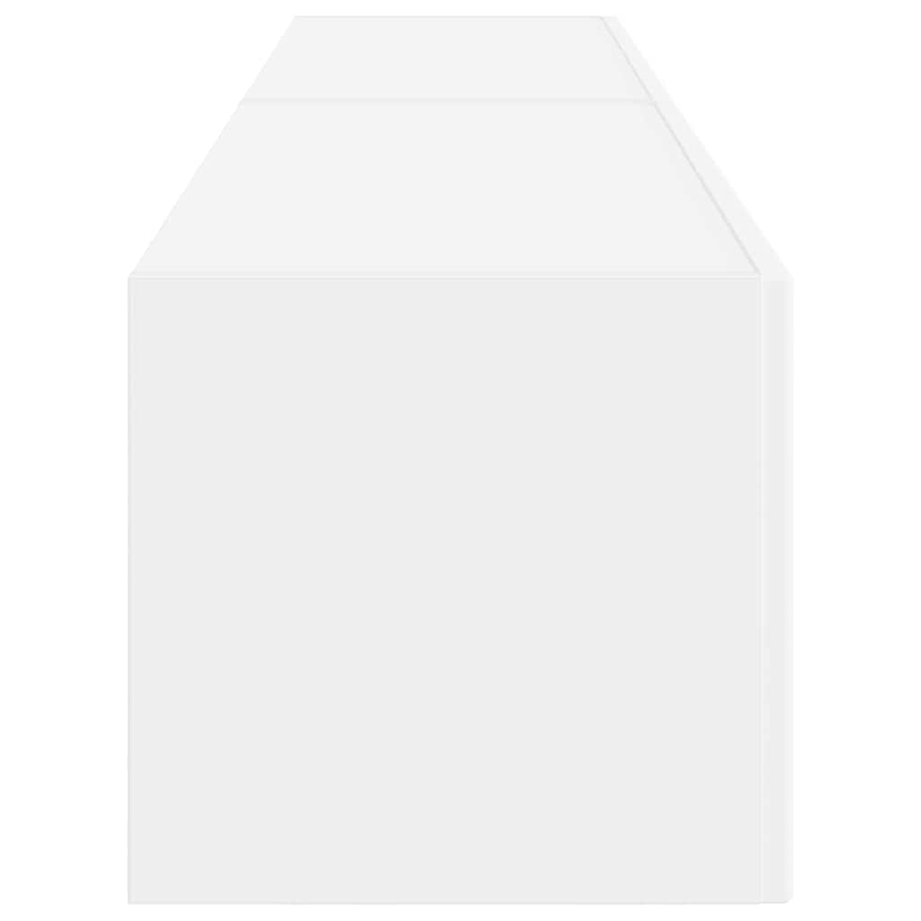 Mobile TV da parete 2 pcs Bianco 78,5 x 31 x 29,5 cm
