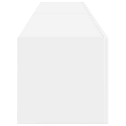 Mobile TV da parete 2 pcs Bianco 78,5 x 31 x 29,5 cm
