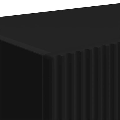 Mobile TV da parete 2 pcs Nero 78,5 x 31 x 29,5 cm | homemem39
