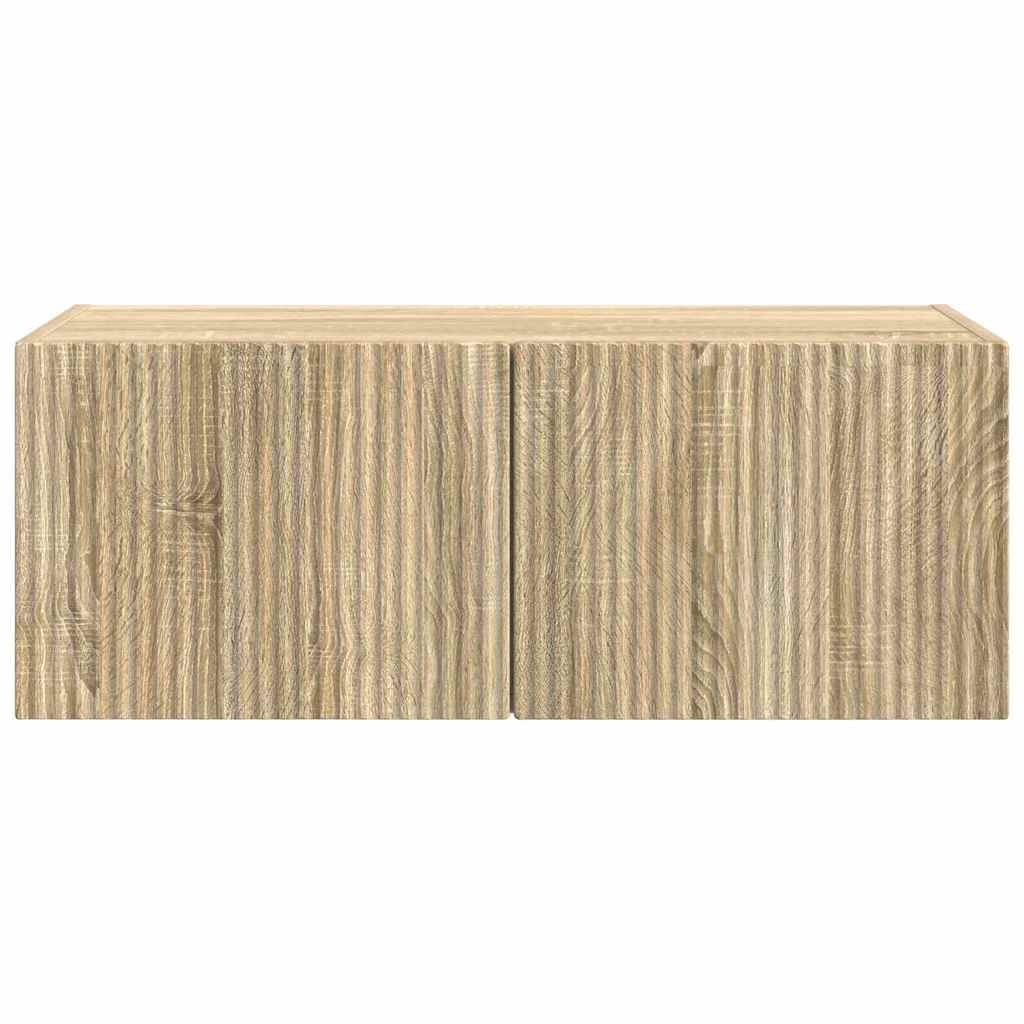 Mobile TV da parete Sonoma 60 x 31 x 29.5 cm Legno multistrato