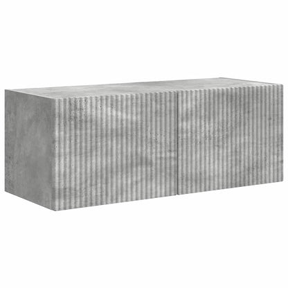Mobile TV da parete Calcestruzzo 78,5 x 31 x 29,5 cm