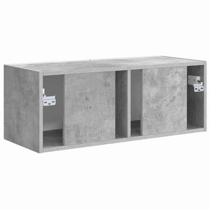 Mobile TV da parete Calcestruzzo 78,5 x 31 x 29,5 cm