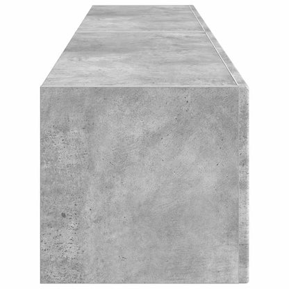 Mobile TV da parete 2 pcs Calcestruzzo 78,5 x 31 x 29,5 cm