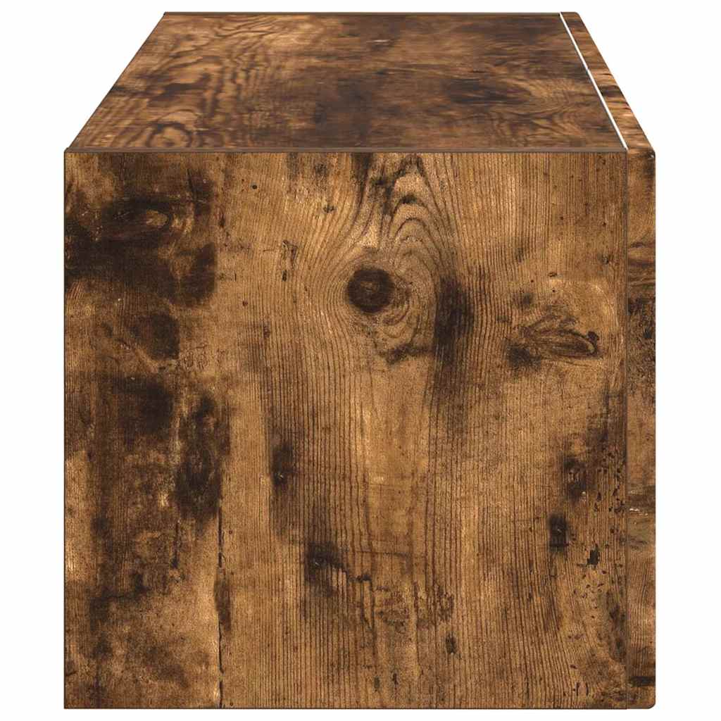 Mobile TV da parete Rovere fumé 78,5 x 31 x 29,5 cm