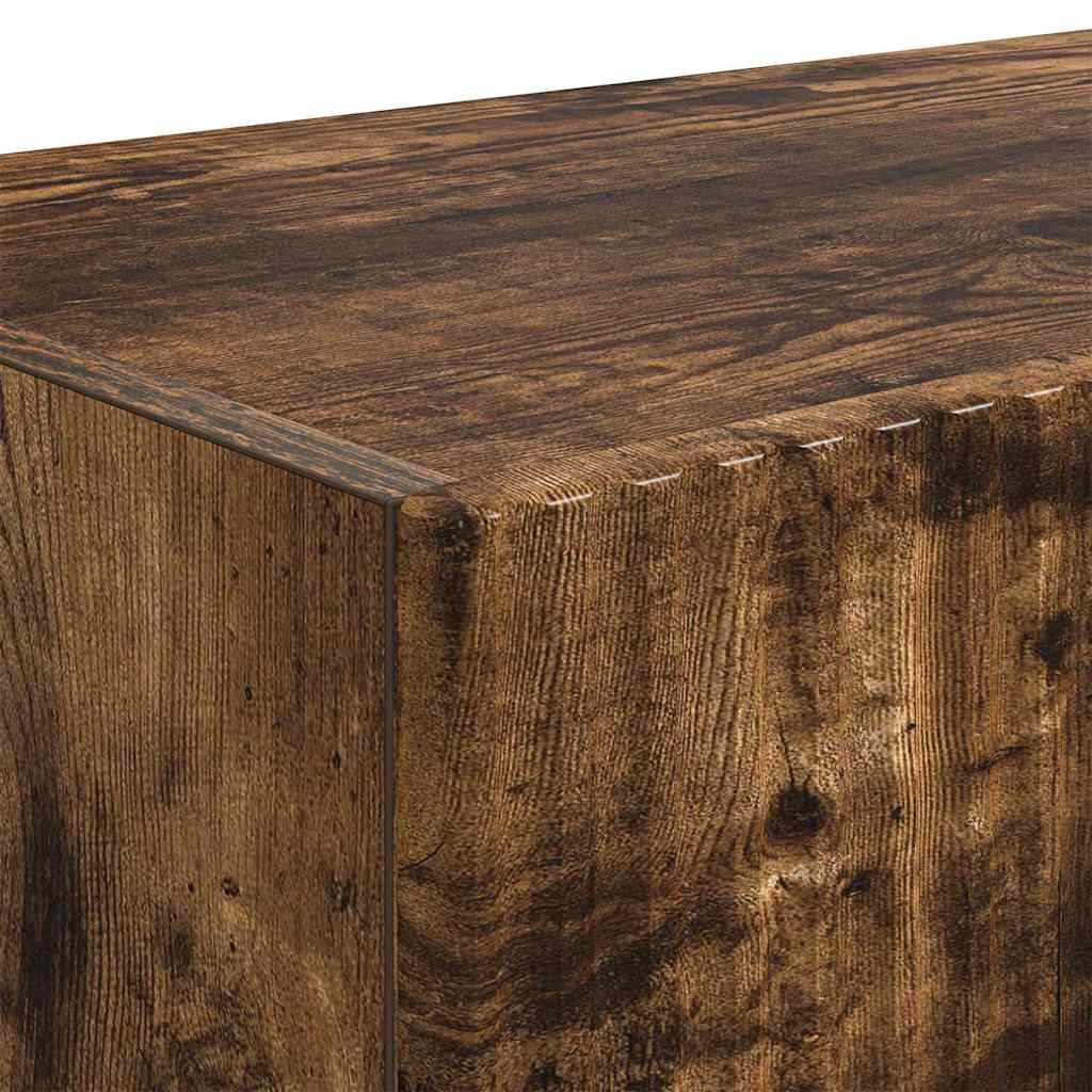 Mobile TV da parete 2 pcs Rovere fumé 60 x 31 x 29.5 cm