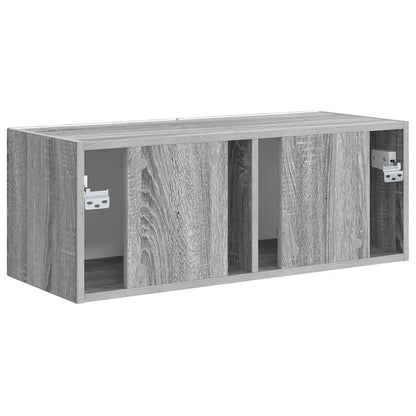 Mobile TV da parete Grigio Sonoma 78,5 x 31 x 29,5 cm