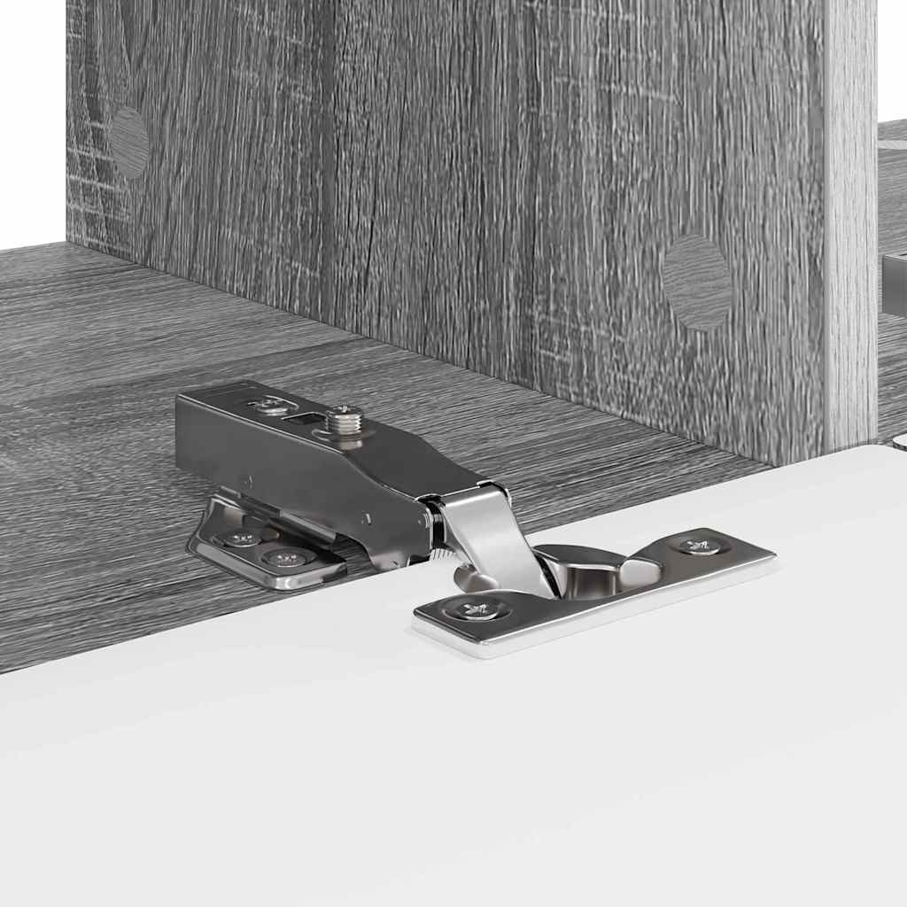 Mobile TV da parete 2 pcs Grigio Sonoma 78,5 x 31 x 29,5 cm
