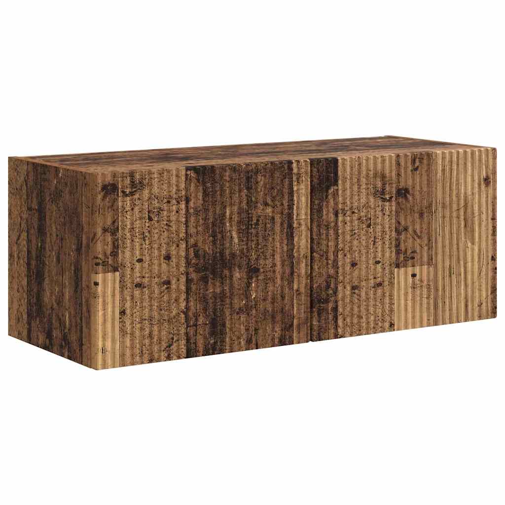 Mobile TV da parete Legno vecchio 78,5 x 31 x 29,5 cm