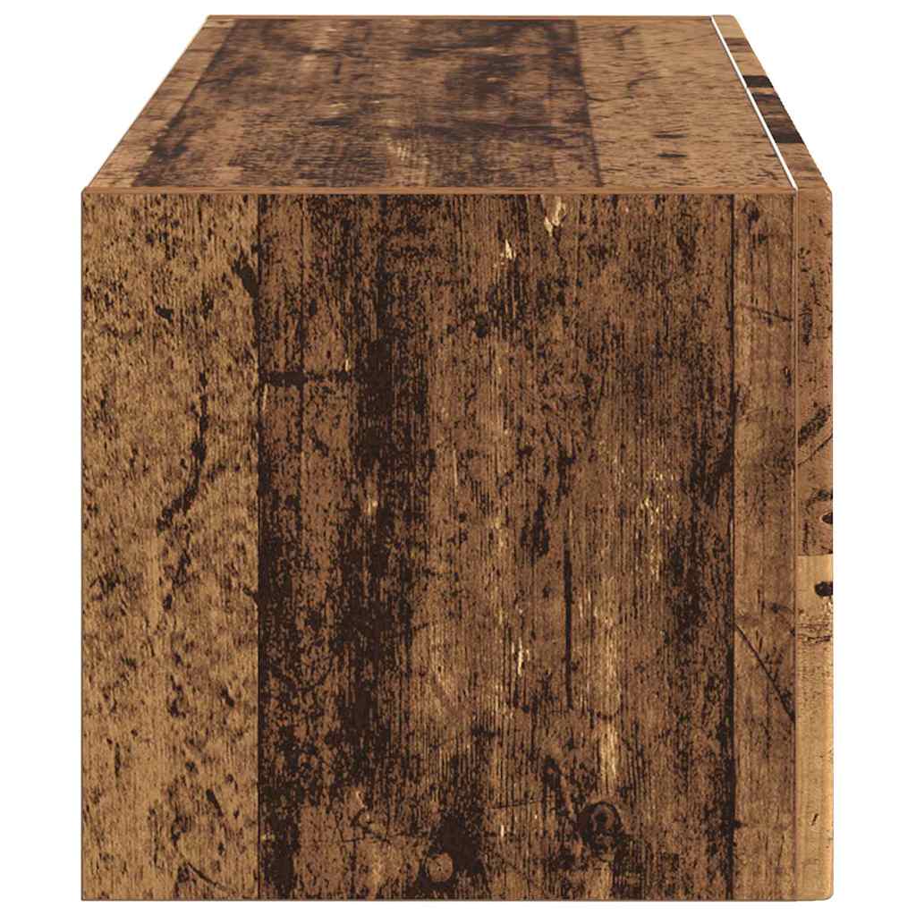 Mobile TV da parete Legno vecchio 78,5 x 31 x 29,5 cm