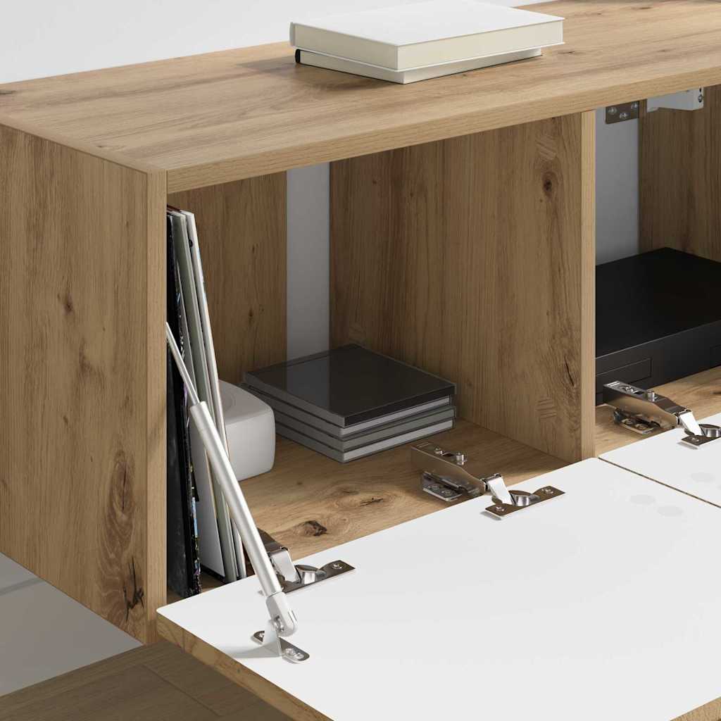 Mobile TV da parete Rovere Artigianale 60 x 31 x 29.5 cm