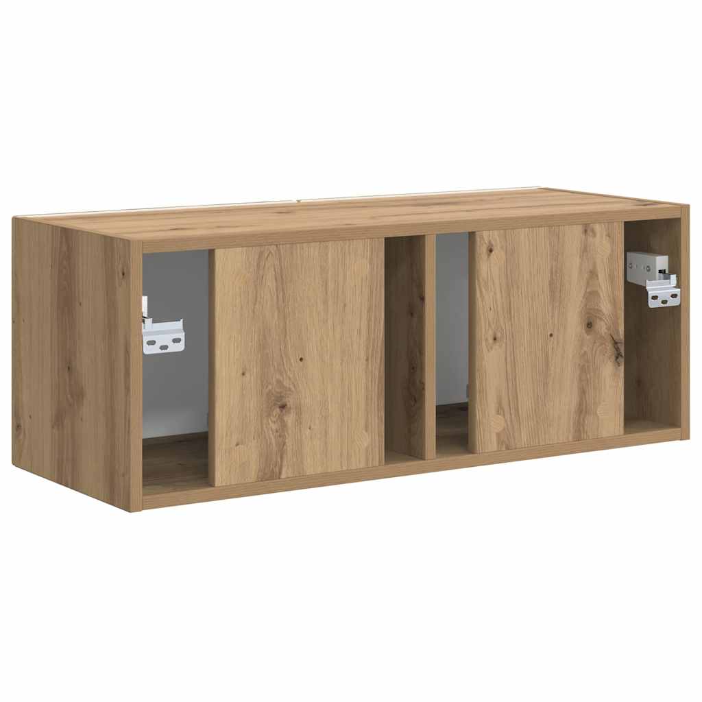 Mobile TV da parete Rovere Artigianale 60 x 31 x 29.5 cm