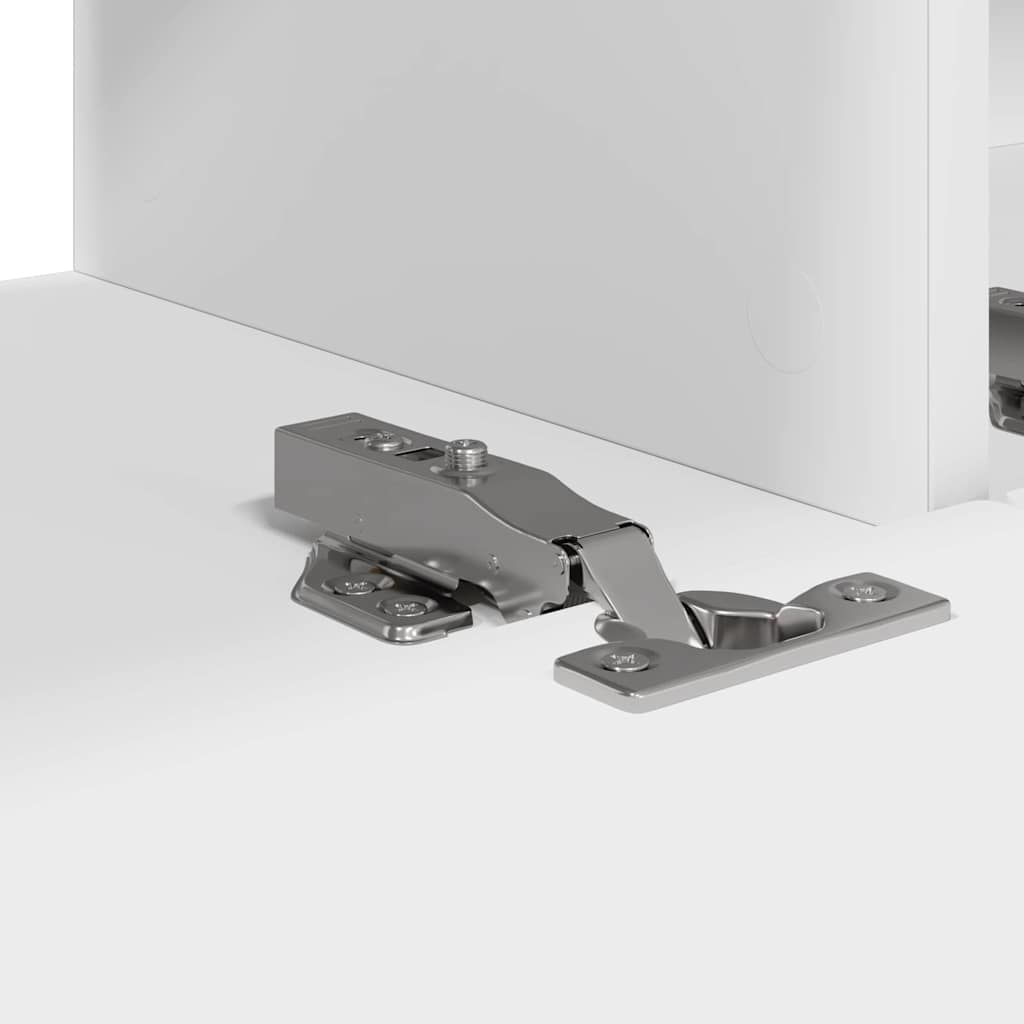 Mobile TV da parete Bianco 60 x 31 x 29.5 cm Legno multistrato