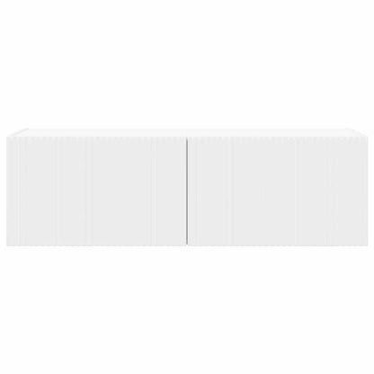 Mobile TV da parete Bianco 60 x 31 x 29.5 cm Legno multistrato