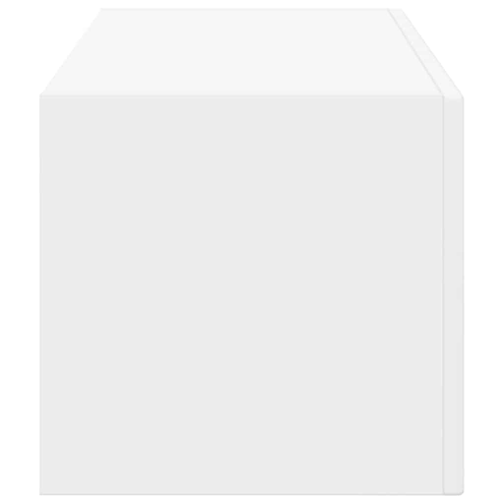 Mobile TV da parete Bianco 60 x 31 x 29.5 cm Legno multistrato