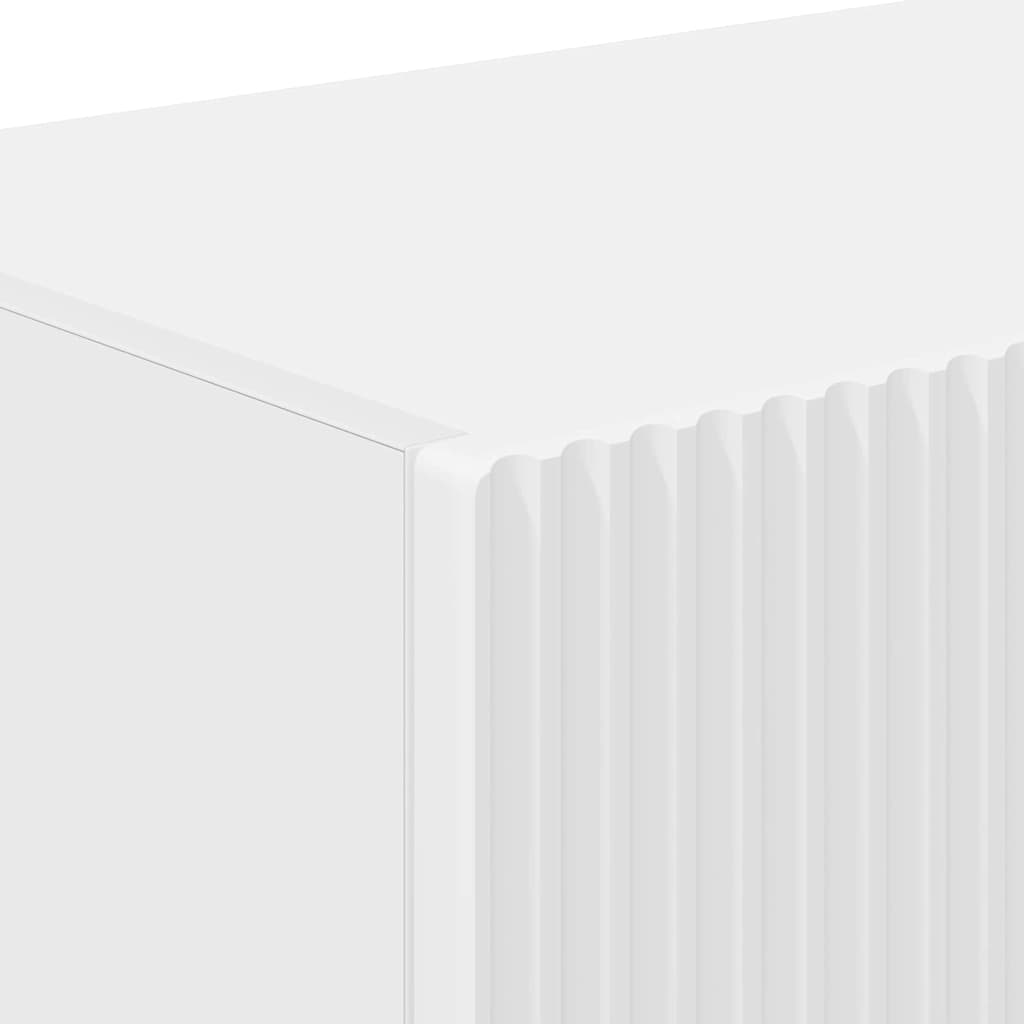 Mobile TV da parete 2 pcs Bianco 60 x 31 x 29.5 cm