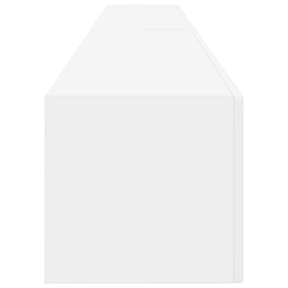 Mobile TV da parete 2 pcs Bianco 60 x 31 x 29.5 cm