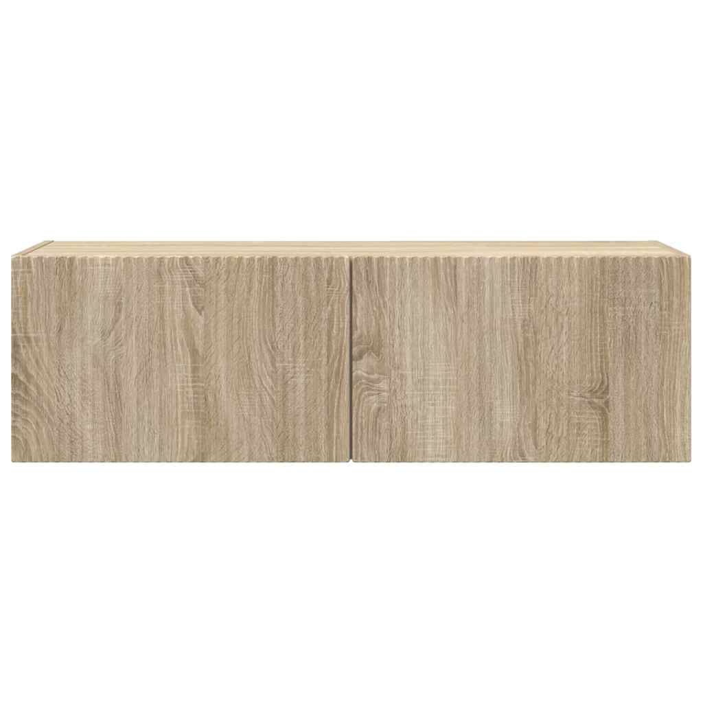 Mobile TV da parete Sonoma 98 x 31 x 29,5 cm Legno multistrato