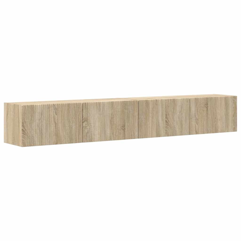 Mobile TV da parete 2 pcs Sonoma 98 x 31 x 29,5 cm