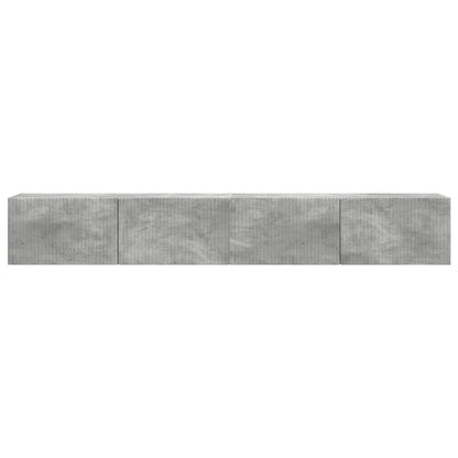 Mobile TV da parete 2 pcs Calcestruzzo 98 x 31 x 29,5 cm